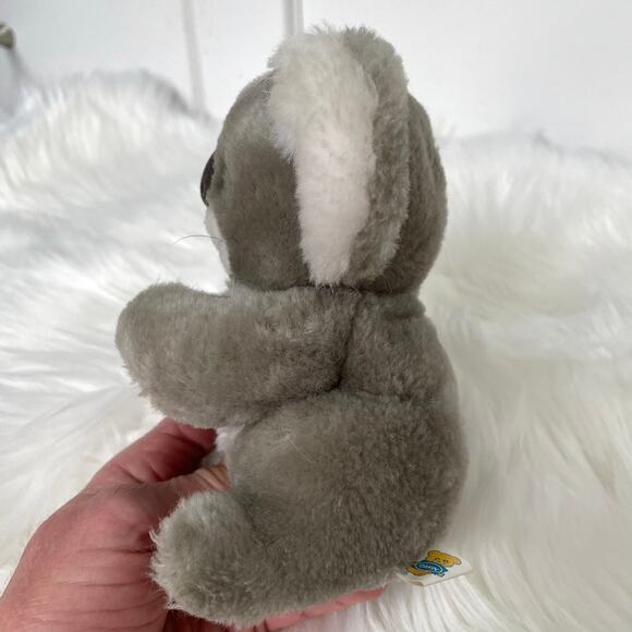 Dakin Koala Bear Plush 6" Vintage 1986 Mini Gray Stuffed Animal Korea Toy RARE - Picture 4 of 12